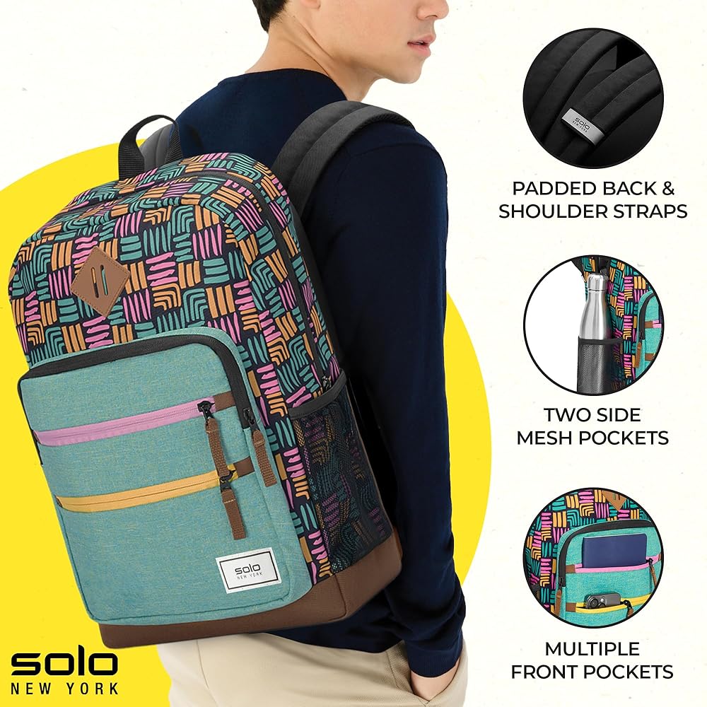 Amazon.com | Solo New York Laptop Backpack for Women & Men